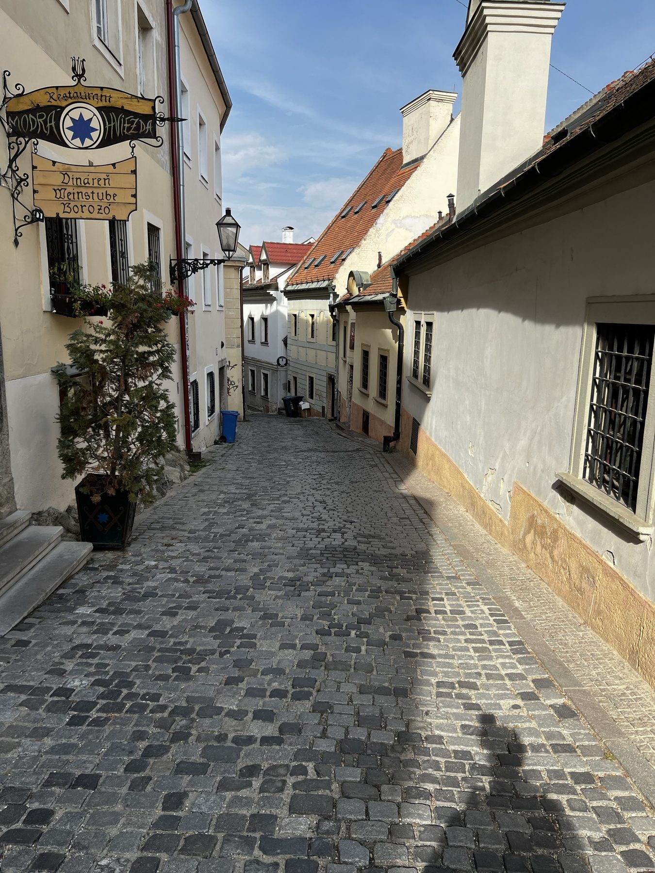 Ruelle calme à Bratislava