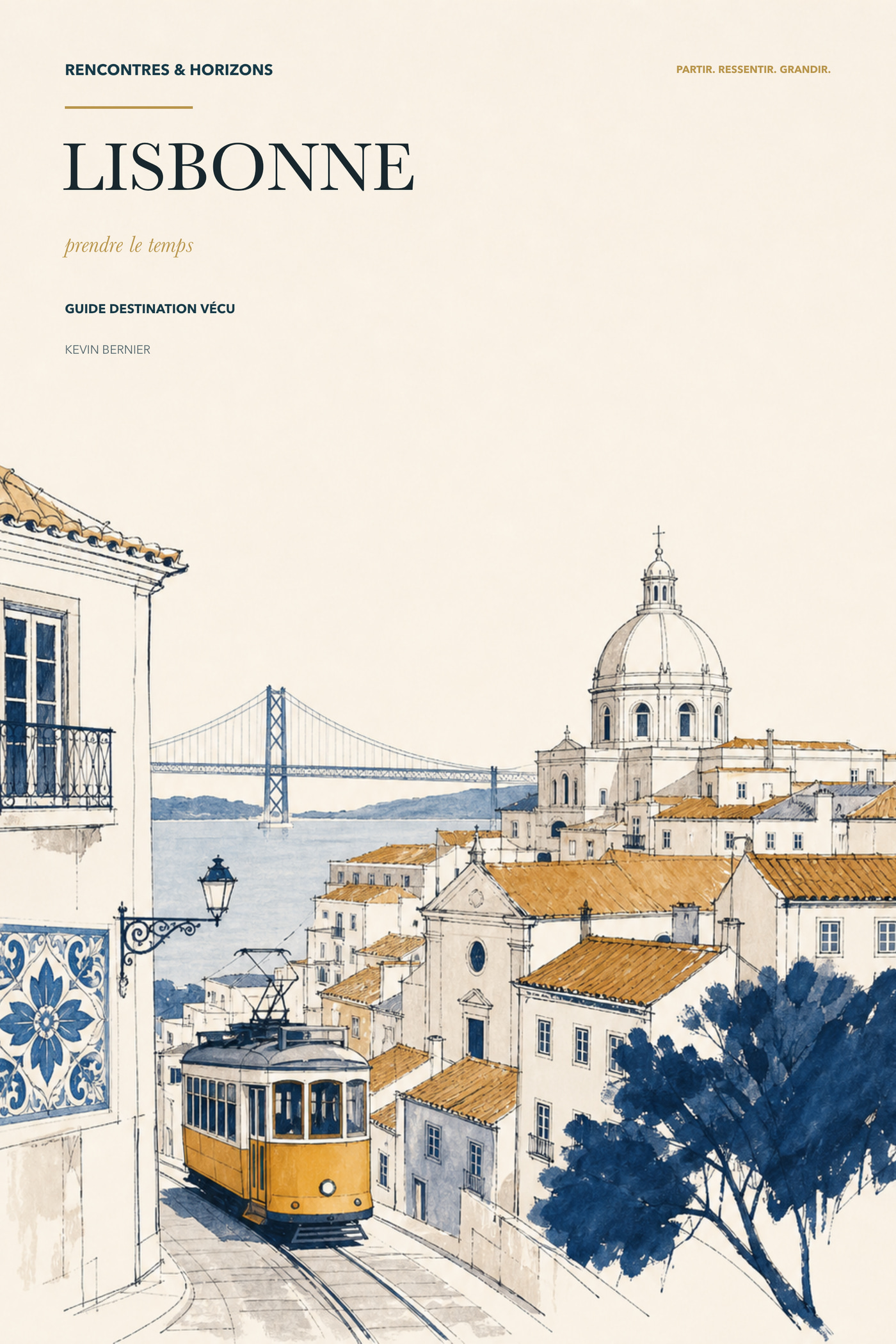 Couverture du guide Lisbonne, prendre le temps