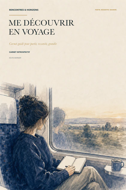 Couverture du carnet Me découvrir en voyage